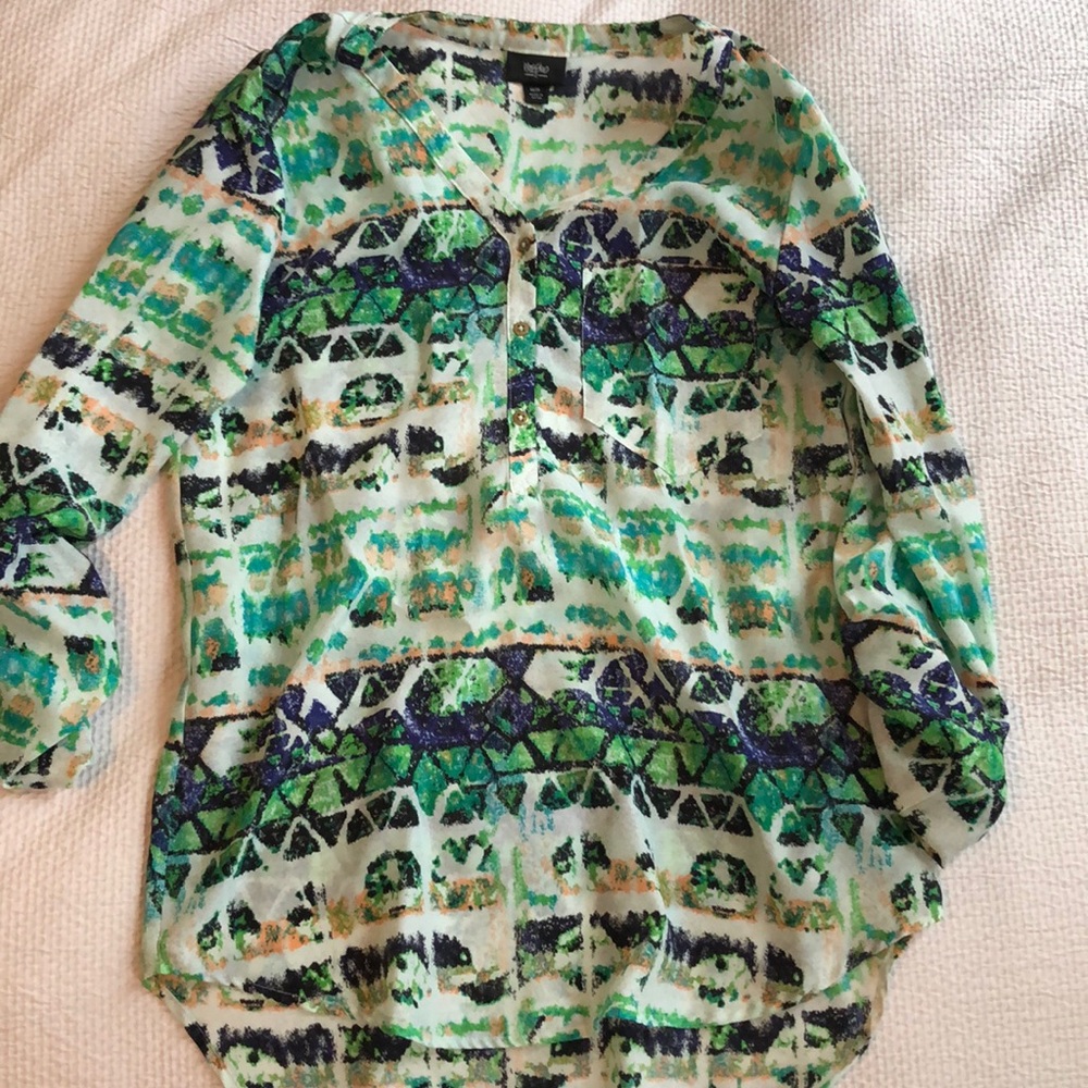 Bright blouse
